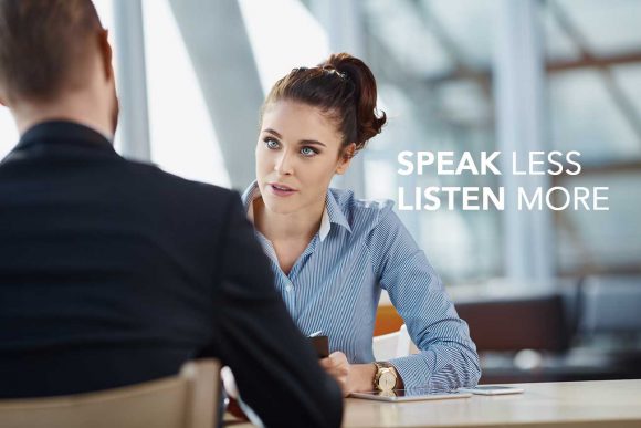 ARE YOU ACTIVELY BEING A GREAT LISTENER
